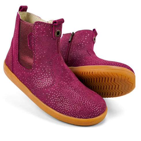 Bobux Iwalk Jodphur Boot Boysenberry Starburst 620858 CLEARANCE
